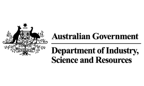 Australian Government Department of Industry, Science and Resources Logo